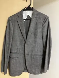 美品】SCABAL チェック グレー スーツセット TETSU spa - メルカリ