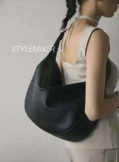 美品◆STYLEMIXER マンドリンショルダーバッグ ブラック