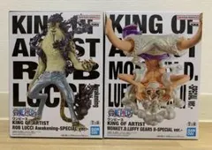 ワンピース KING OF ARTIST ルッチ ルフィ ギア5 セット - メルカリ