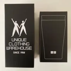 【2点セット】ユニクロステンレスボトル/タンブラー　ブラック