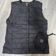 UNIQLO ユニクロ　ウルトラライトダウン　ベスト　ブラック　黒