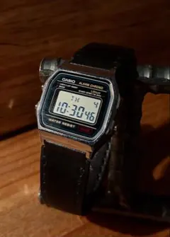 CASIO A168WEM-1レザーベルトカスタム チプカシ クロムエクセル - メルカリ
