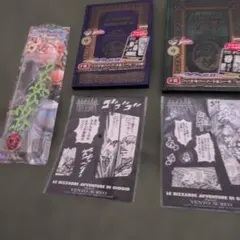 ジョジョの奇妙な冒険 第五部 ハードカバーノート＆シール　ストラップ