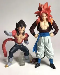 ゴジータ 、超サイヤ人4ベジータ　HG ドラゴンボール　フィギュア