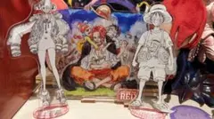 ONEPIECE ワンピース FILMRED アクリルスタンド ぬいぐるみセット