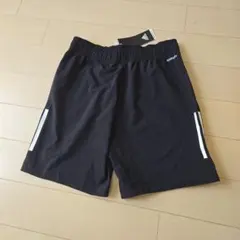 adidas ブラック ハーフパンツ 150cm