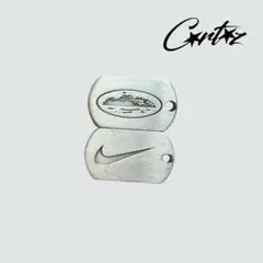 Corteiz×NIKE ドッグタグ ネックレス ゴールドカラー - メルカリ