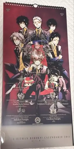 家庭教師ヒットマンREBORN! コミックカレンダー2011