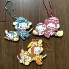 おジャ魔女どれみ　サンリオ　ラバーキーホルダー