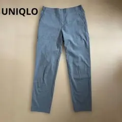 美品　ユニクロ　グレー スラックス サイドポケット付き