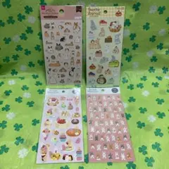 うさぎ　4種シールセット