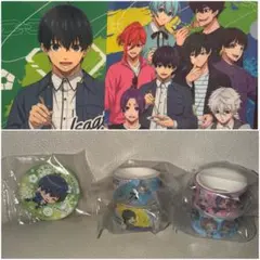 ブルーロック クリアファイル 缶バッジ マステセット