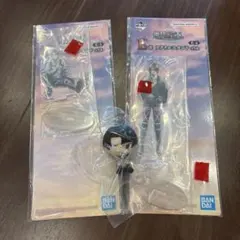 一番くじ進撃の巨人　H賞　ちょこのっこ　リヴァイ　E賞　アクリルスタンド