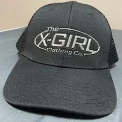 X-girl メッシュキャップ ブラックのサムネイル