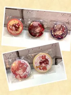 天月　ミニ缶バッチ　5個