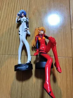 エヴァンゲリオン エクストラフィギュア Flash a Smile アスカ レイ