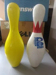 ボウリングピン USA製品 ハッピーバースデー 2本です。 - メルカリ