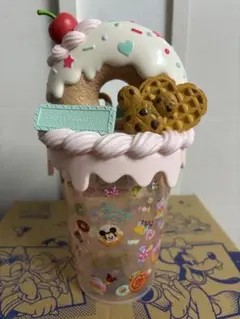 ディズニーパルパル－ザ ヴァネロペ パフェカップ ミント＆ホワイト