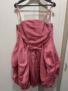 Queenclaret VinoStella コラボ ピンク バルーンドレス