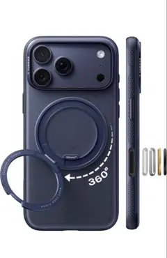 TORRAS iPhone 17 Pro 用ケース ルナーブルー