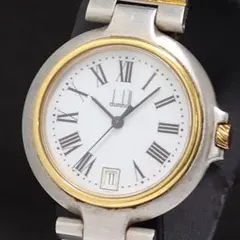 Dunhill ダンヒル ミレニアム クオーツ 白文字盤 メンズのサムネイル