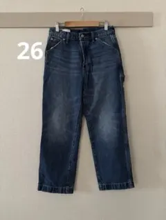 GAP ギャップ　カーペンターデニム　ペインターパンツ　26　デニム　ジーンズのサムネイル