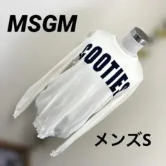 ＊USED・イタリアブランドMSGM薄手ニット・メンズS＊のサムネイル