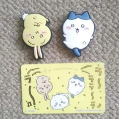 ちいかわ　うさぎ　ハチワレ　ラバーマグネット　☆シール付