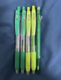 PILOT FRIXION BALL ノック 0.5mm グリーン 5本セット - メルカリ