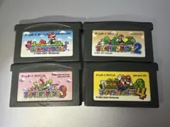 GBA スーパーマリオアドバンス　ソフト4本セット