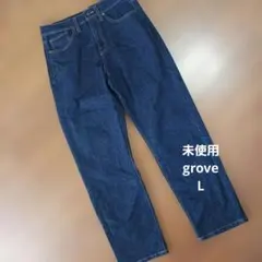 未使用 レディース デニム ストレート Lのサムネイル