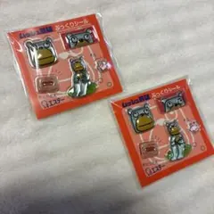 エステー ムッシュ熊雄 ぷっくりシール 2個セット 非売品