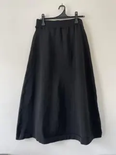 黒 フレアスカート Lサイズ ポリエステルのサムネイル