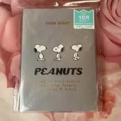 PEANUTS 2026 DIARY スケジュール帳
