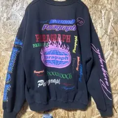 最終値下げ！Paragraph パラグラフ ロゴスウェット