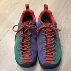 貴重！KEEN JASPER 10周年モデル　マルチカラー　26cm 緑　赤　紫のサムネイル