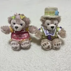 ダッフィーとフレンズ ぬいぐるみキーホルダー ダッフィー シェリーメイ