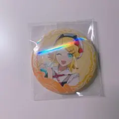 VOCALOID 鏡音リン CAFE ホログラム缶バッジ cafe