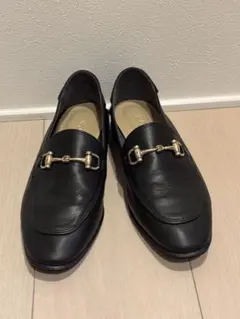 Le Talon レザービットバブーシュ　ブラック　23cm