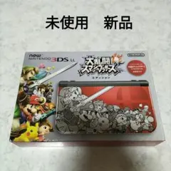 新品　未使用　　new3dsll 　大乱闘スマッシュブラザーズ　マリオ