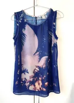 Maison Scotch Tropical Drift シースルータンクトップのサムネイル