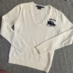 Ralph Lauren Sport レディースセーター M 白