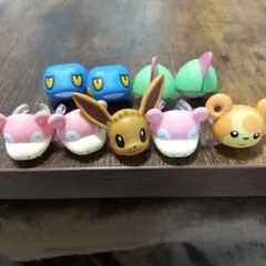 ポケモンフェイスリングマスコット カプセルトイ 9体セット