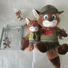 ニック・ワイルド ぬいぐるみ Zootopia Fish Market - メルカリ