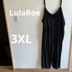 LulaRoe ブラック サロペット 3XLゆったり