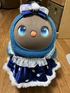 ラボット　ワンピース　ネイビー　スノーフレーク