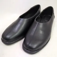 ユニクロC スクエアフラットシューズ　26cm 黒