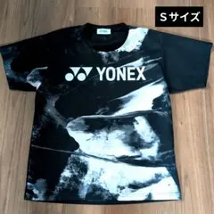 YONEX Tシャツ Sサイズ ブラック×ホワイト 美品