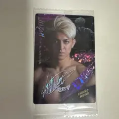 RIZIN 鈴木千裕 サイン入り ビールグラス 鈴木千裕 サイン入りカード - メルカリ