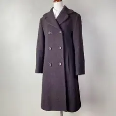 新品未使用 超希少カラー 23区 ロングコート マキシ丈 アンゴラ 紫 38 